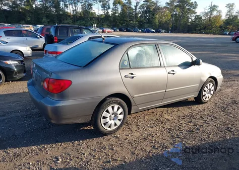 2004 Toyota Corolla Le z USA, uszkodzony, nr VIN 2T1BR38E64C257658